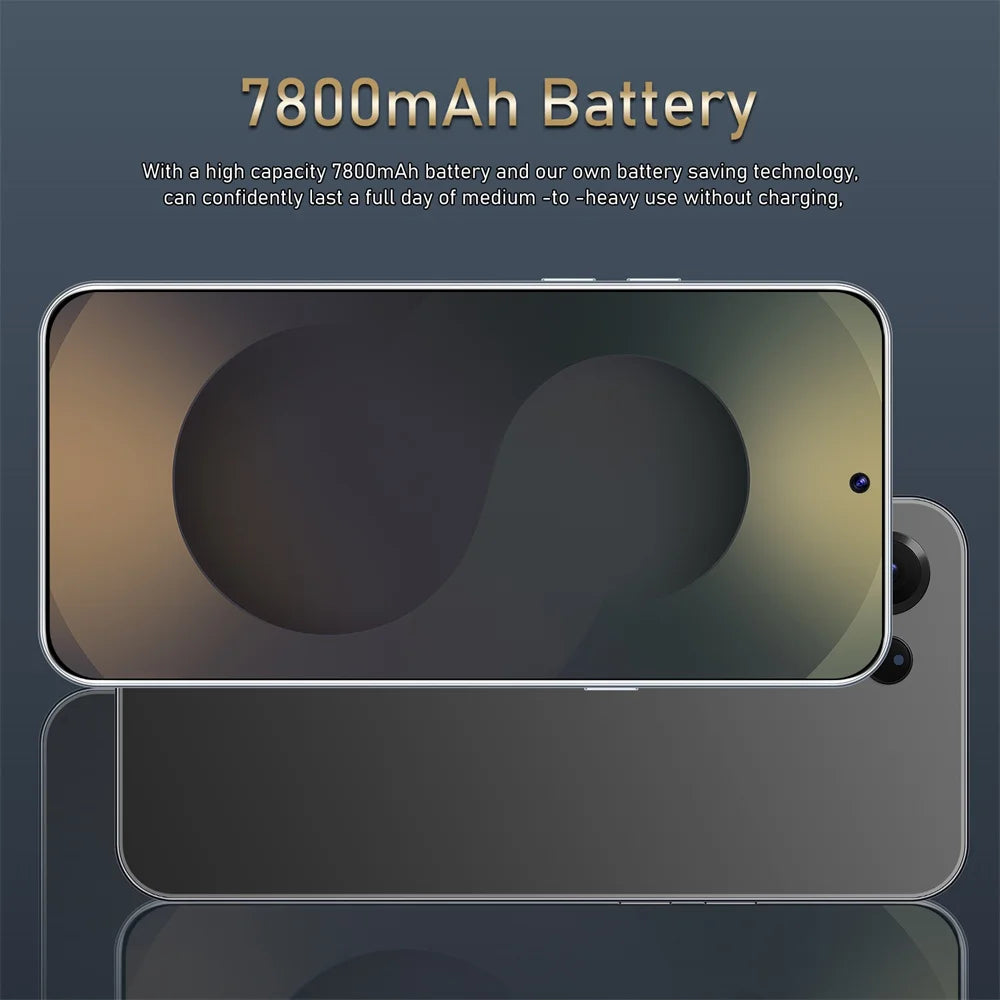 Brand New S25 Ultra Original Smartphone 7800mAh 5G Dual Card 22GB+2TB Mobile Phones 7.3 inch Global Android Unlocked Cellphones