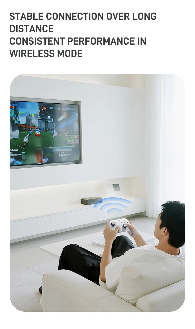 Flydigi Direwolf 4 Wireless Gamepad Controller Wired Gaming Console Support PC /Switch/Phone/Tablet Computer Video Gaming Player