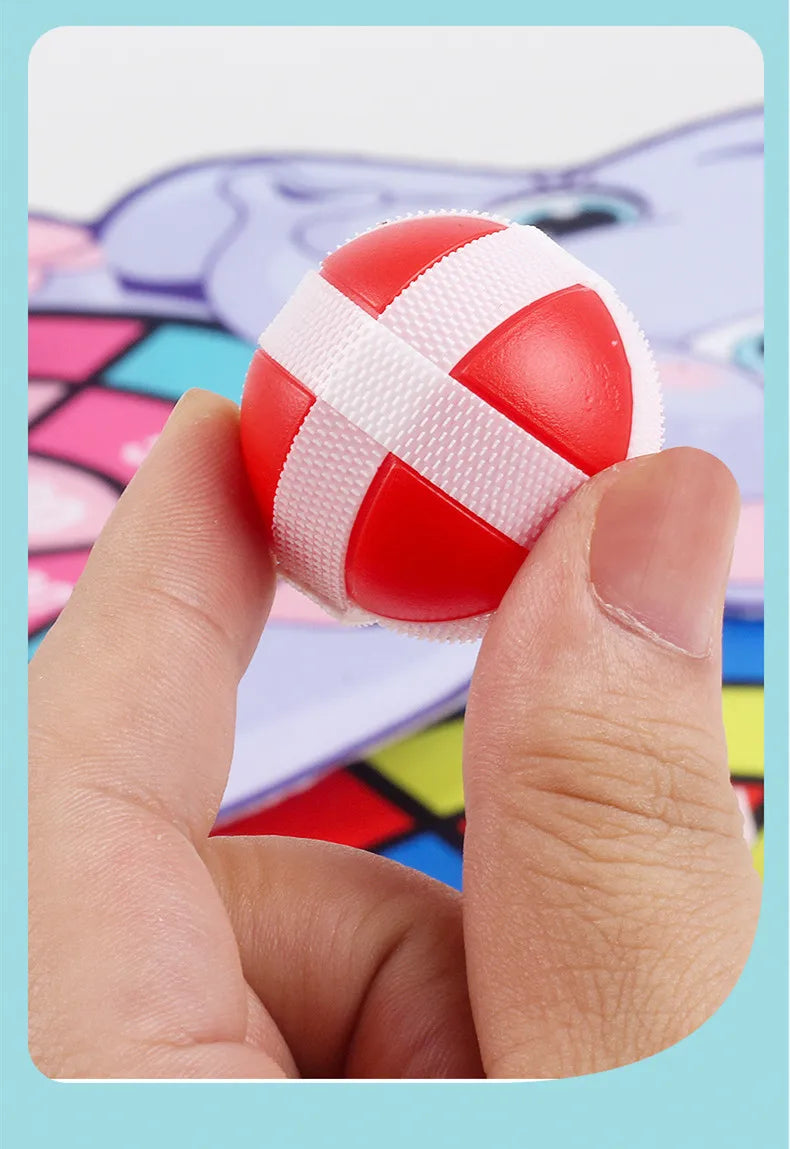 Klisterboll Dartspel Barn – Djurtema Montessori Interaktiv Familjlek CE-märkt 2–4 År C00210 2026