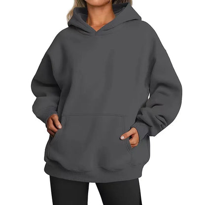 New Women Casual Hoodies Men and Women Fleece Warm Hoodies Spring Autumn Pullovers Fashion Multiple Colour Oversized Sweatshirts