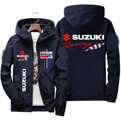 Suzuki Racing Jacket Herr – Vindtät Casual Sportsjacka Vår & Höst