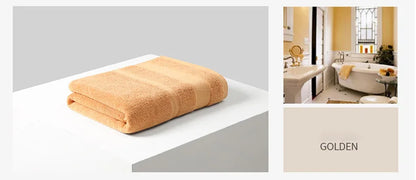2pcs/Set Cotton Towels For Adults Towel Set Soft Bath Highly Absorbent Face Towel Comfortable Bathroom Shower Bath Towel Set