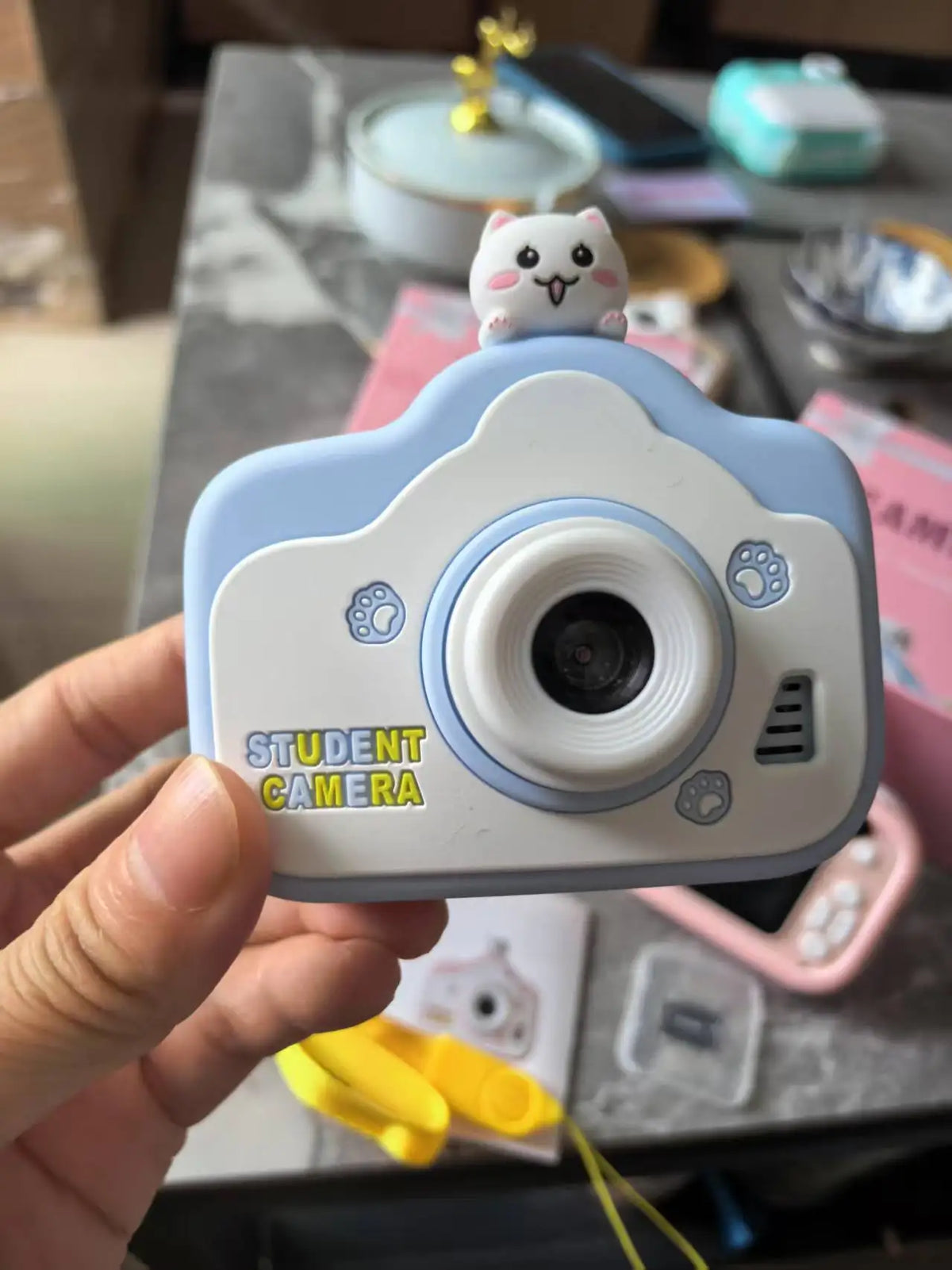 Super Cute Children Camera Kids Educational Toy Children Baby Birthday Digital Camera 1080P Video Camera With Free Gift For Girl