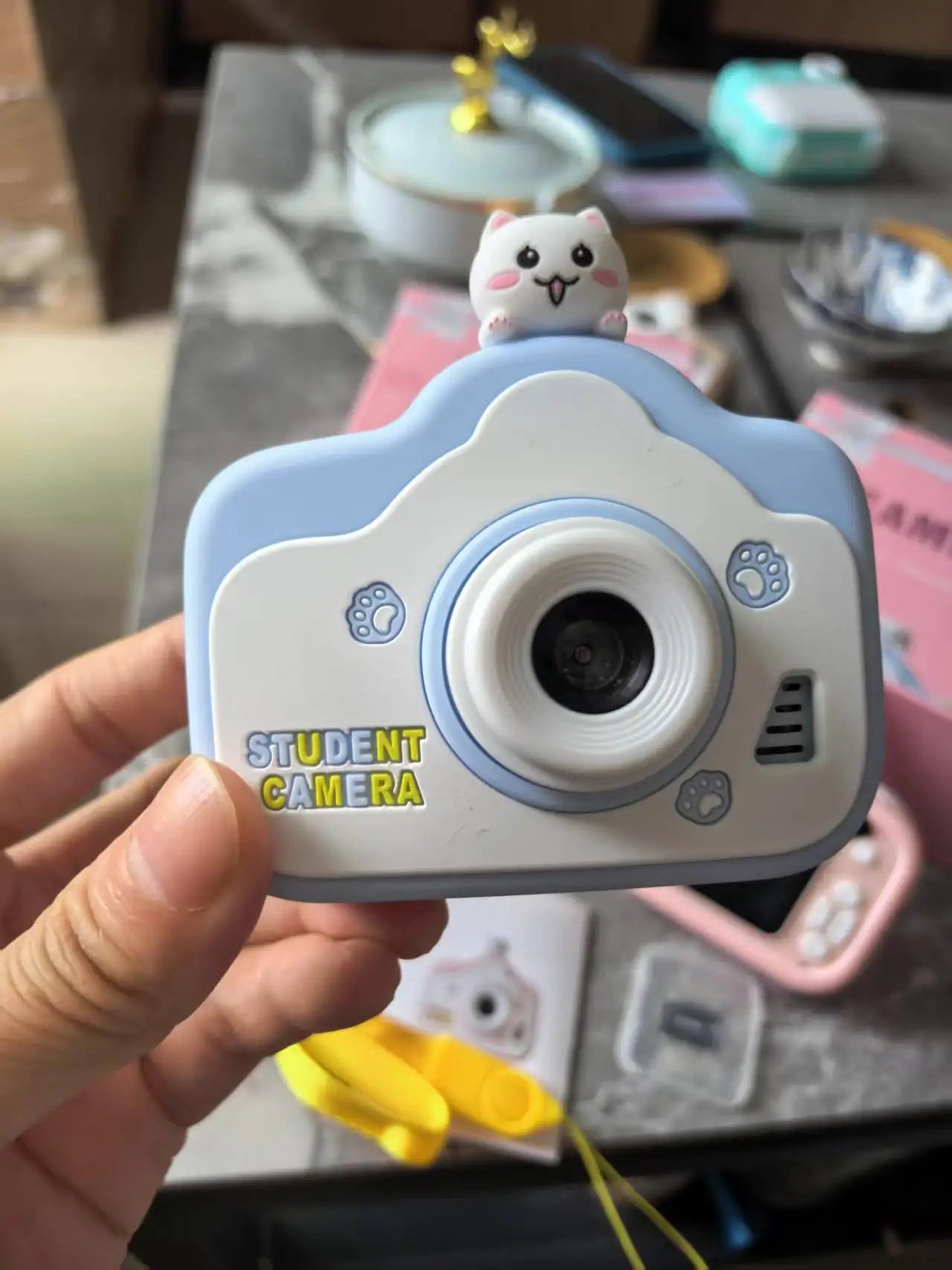 Super Cute Children Camera Kids Educational Toy Children Baby Birthday Digital Camera 1080P Video Camera With Free Gift For Girl
