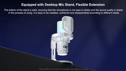 Ejoy Uni Pro wireless gaming microphone for streaming,recording, podcast, youtube. Compatible with Mac OS, PS4/ 5