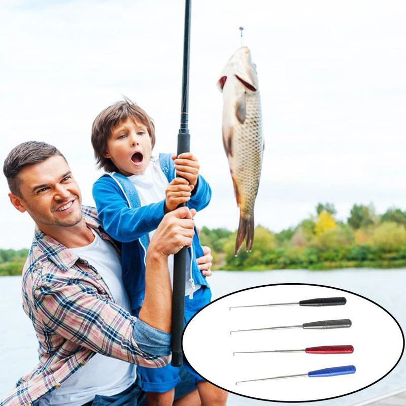 Stainless Steel Safety Extractor Fishing Hook Detacher Remover Rapid Decoupling Device For Fishing Tools Portable Fishing Tackle