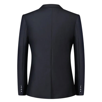 ZHUOLIN Herrkavaj Slim Fit – Sträcktyg Formell Bröllop Kontor Sport Marinblå Grå Svart Vinröd EU S–3XL
