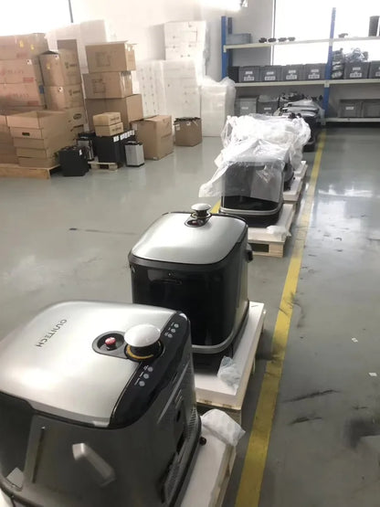 Anpassad industriell städrobot för golv