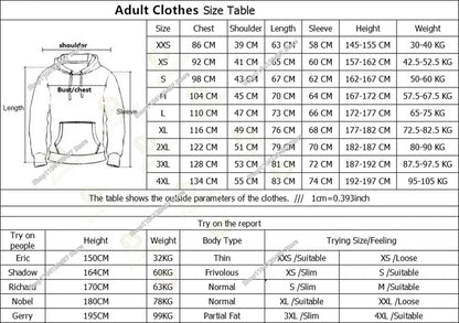 Fortnite Hoodie Barn & Vuxna – 3D-tryckt Animerad Pullover Polyester Casual Streetwear Storlek 110–160cm + Vuxenstorlekar