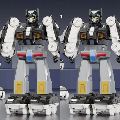 Magnetisk Transformerrobot – Polisbil Förvandlas till Giant Mecha-Robot Lysande Detaljer Pojkar 14+ År Hot Toys 2026