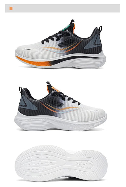 Men's Summer Carbon Plate Marathon Running Shoes Air Cushion Tennis Sneakers Breathable Comfortable Men Basketball Sports Shoes