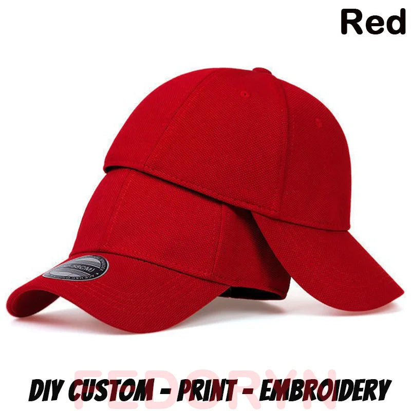 FEDORYN Helsluten Keps Anpassad Brodyr Tryck – 8 Färger Polyester/Bomull Unisex Solskydd Grossist Dropshipping Profilkläder