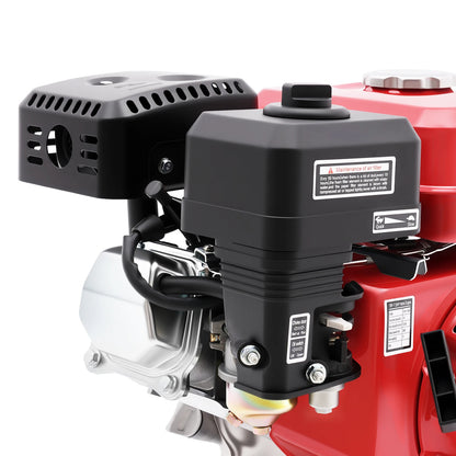212cc 4,0kW 7,5hk luftkyld bensinmotor, 3600 varv/min snörnstart bensinmotor