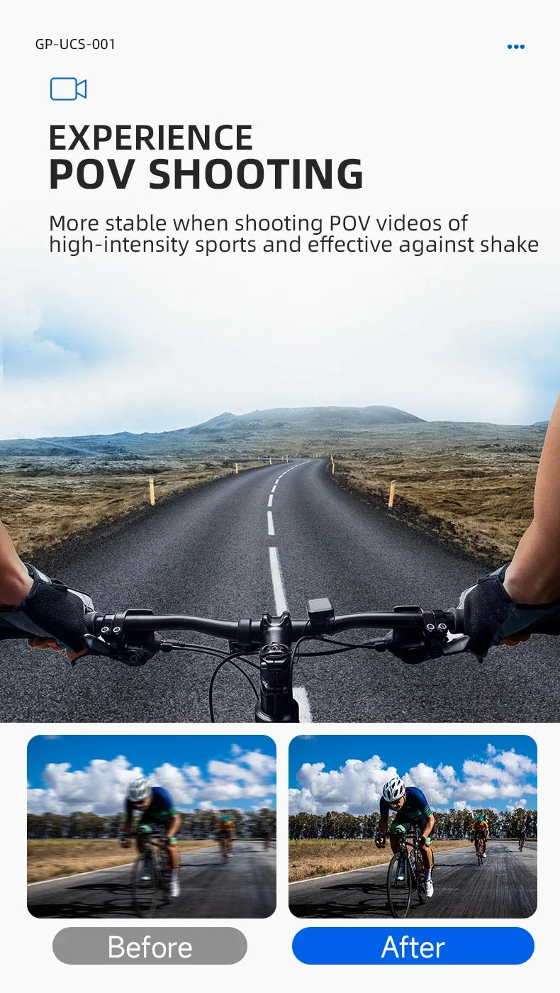 TELESIN Quick-Release Chest Strap Mount for GoPro Hero 13 12 11 10 9 8 7 Insta360 SJCAM DJI OSMO Action 5 4 3 Chest Belt Mount
