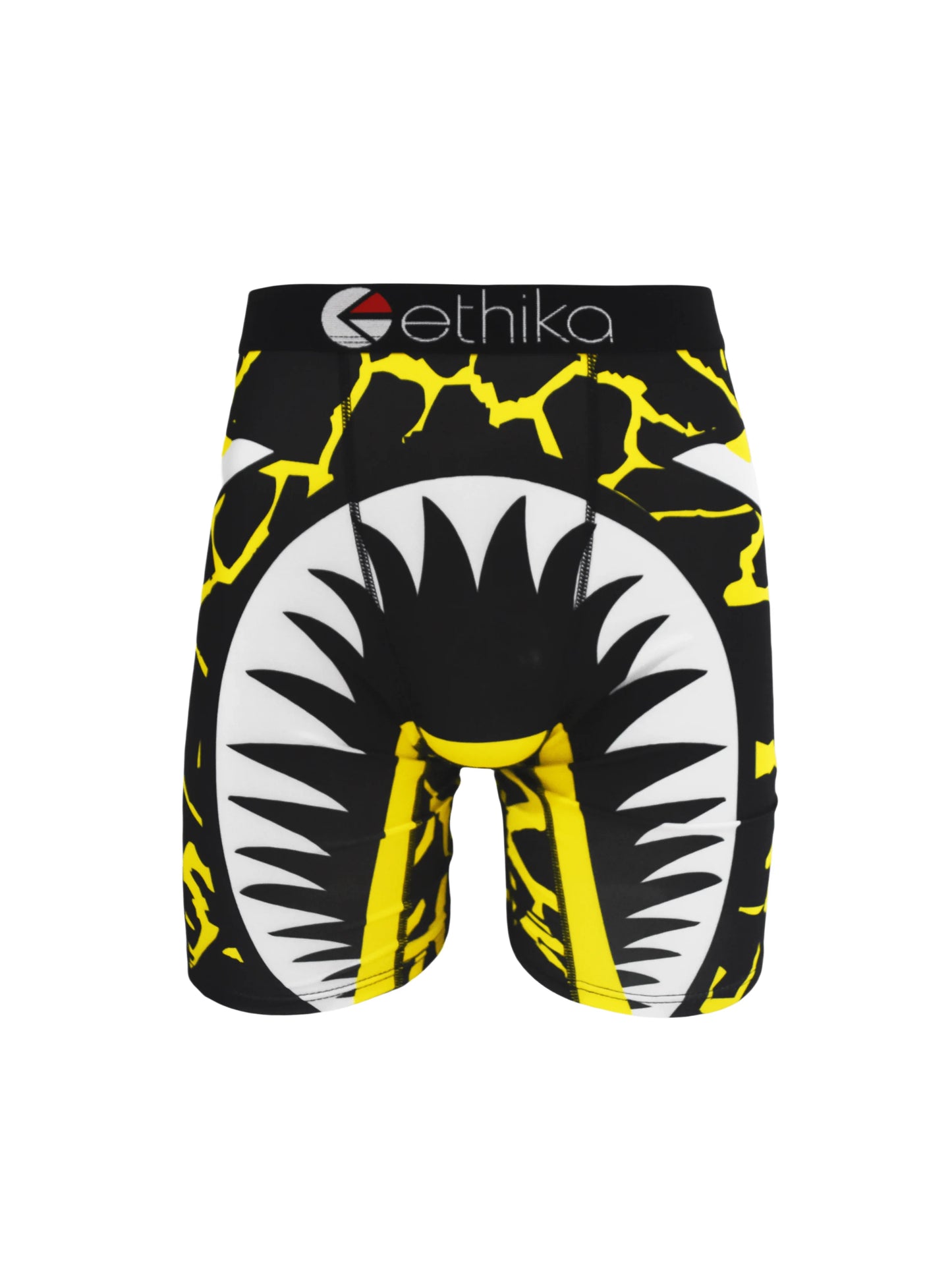 ETHIKA Herrboxers – Andningsbar Mesh-kil, Tryckta Mönster, Plus Size S–3XL