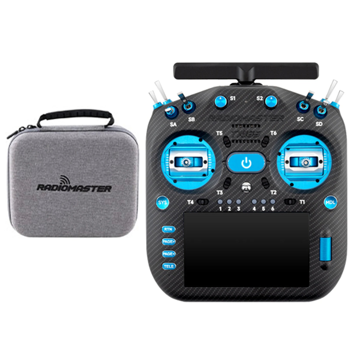 RadioMaster TX16S MK3 MAX RC-Sändare – 2.4GHz & 900MHz ExpressLRS 5" IPS EdgeTX AG02 CNC Hall Gimbal 16ch 2026