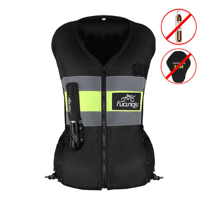 Motorcycle Air-bag Vest Moto Racing Advanced Air Bag System Motocross Protective Riding Airbag Jacket Reflective Safety Vest