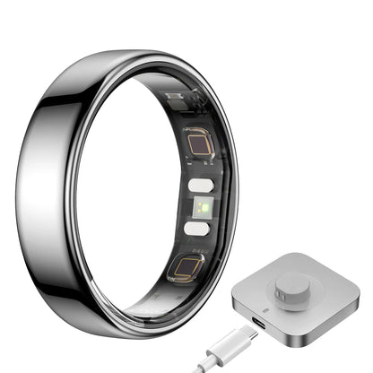 R21 Smart Ring Men Women Ultra-thin 5ATM Waterproof Sport Fitness Tracking AI Health Analysis Heart Rate Blood Oxygen Monioring