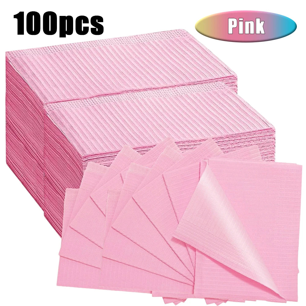 100/50/5pcs Disposable Waterproof Tattoo Clean Pad Wipes Dental Piercing Bibs Waterproof Sheets Paper Tattoo Accessories