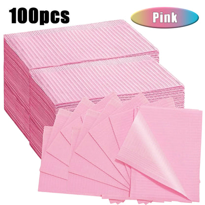 100/50/5pcs Disposable Waterproof Tattoo Clean Pad Wipes Dental Piercing Bibs Waterproof Sheets Paper Tattoo Accessories