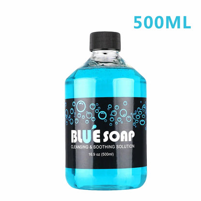 500/250/40ml Tattoo Green Soap Blue Soap Highly Concentrated Cleaning Soap Skin Cleansing Solution Algae Soap Tattoo Accessories