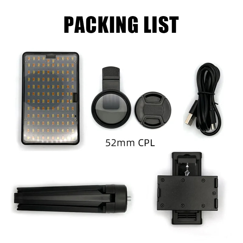 Wireless Tattoo Machine Kit Tattoo Fill Light 52mm CPL Lens Filter Tattoo Kit Rotary Tattoo Pen Power Supply Makeup Beginner Set