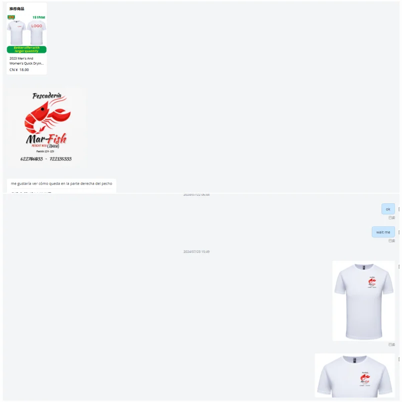 Eget tryck fram & bak, snabbtorkande t-shirt med logotyp, text eller foto – reklamkläder