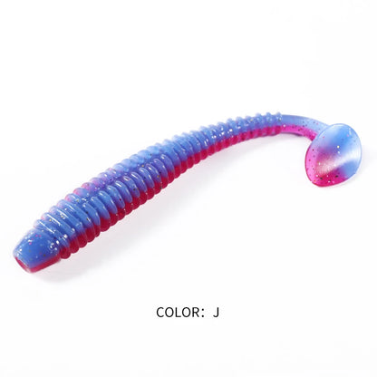 Supercontinent Impact Ring Shad Fishing Lure Soft 63mm 80mm 97mm Plastics Baits Swimbait Jigging Lure Artificial Baits