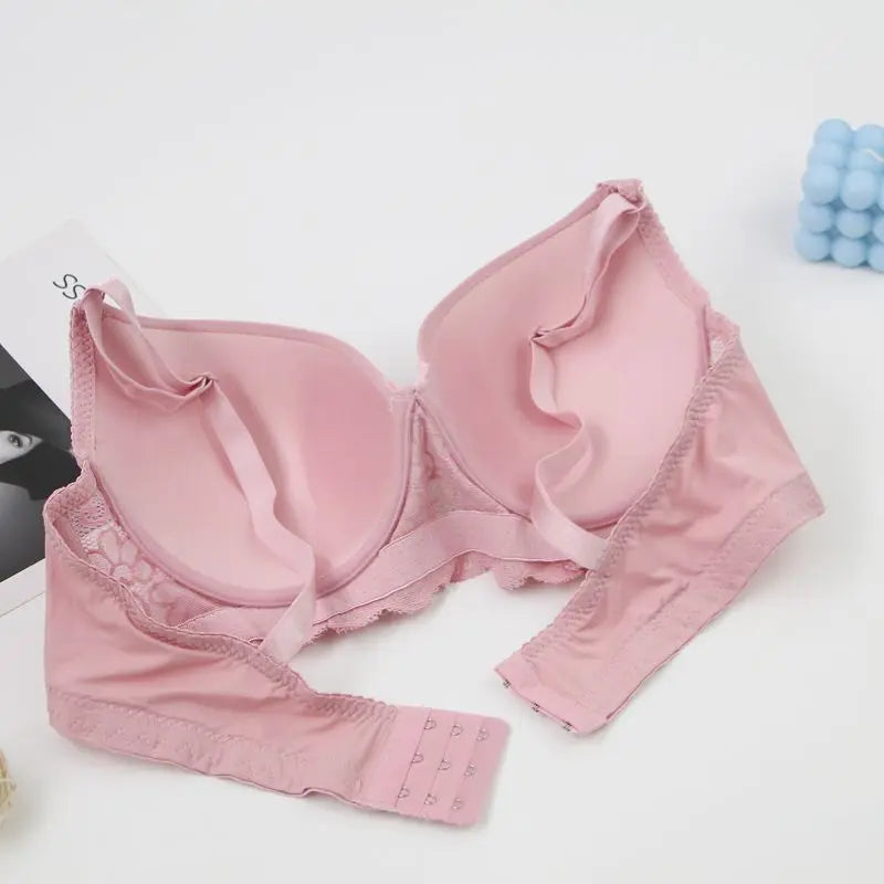 Push-up BH C-E Kupa Andningsbar Underkläder Plus Size Langerie