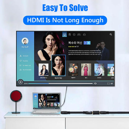 HDMI-förlängningsadapter hona till hona – 4K och 1080p