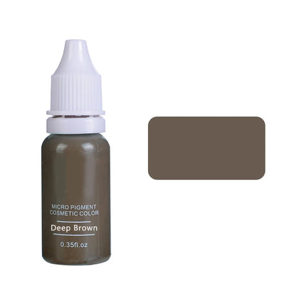15ml Permanent Makeup Color Natural Eyebrow Dye Plant Tattoo Ink Microblading Pigments For Tattoos Eyebrow Lips Eyelash Set