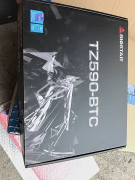 Z590 TZ590-BTC BIOSTAR Motherboard LGA 1200 CPU Support 10th 11th Gen I9-11900K I7-11700K I5-10400 I9-10900K DDR4 I9-11900K ATX