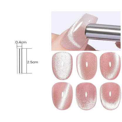 New 8in1 Nail Magnet Multi Functional For Attracting Glass Beads Cat Eye Nail Polish And Gel Polish