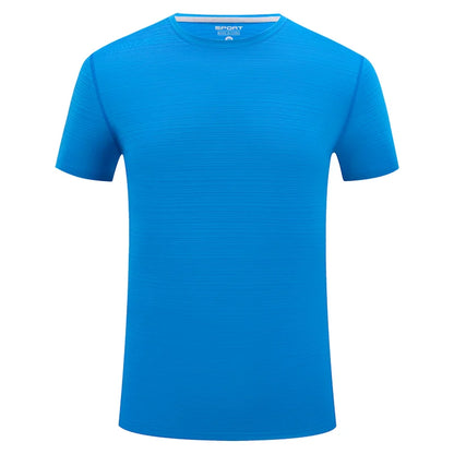 Herr Sport T-Shirt 2026 – Anpassningsbar Logotryck Brodyr Elastisk Quick Dry 9 Färger Asian S–4XL