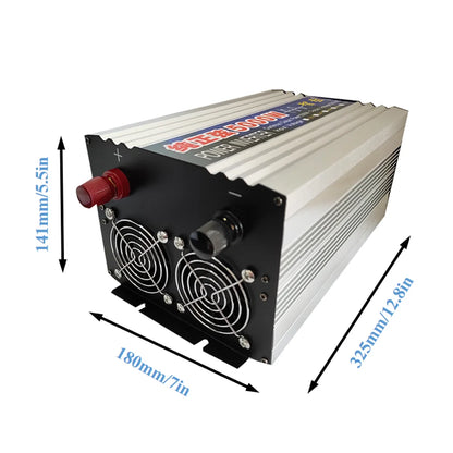 SMARAAD Horisontell Vindturbin 3kW/8kW – Låg Startvindhastighet Hybrid Sol+Vind Off-Grid Batterisystem 12–96V EU-lager Polen CE