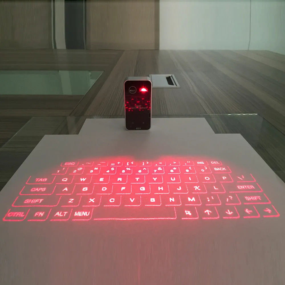 Wireless Bluetooth Laser Keyboard Portable Virtual Projection Keyboard for Android Smart Phone Tablet PC Notebook Dropshipping