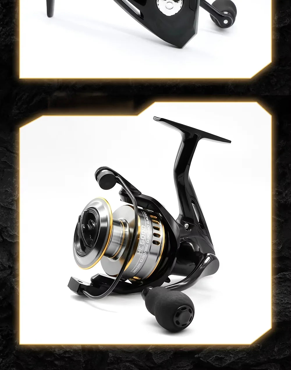 Spinning Reels Ultralight Metal 5.2:1 Gear Ratio 1000-7000 Saltwater Or Freshwater Big Max Drag Fishing Reels