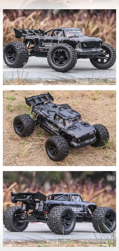 KF16 1:12 High Speed Drift Racing 70KM/H Brushless Motor 4WD 3S 3200mah RC Off Road Car Monster Trucks Toys for For Kids Gifts