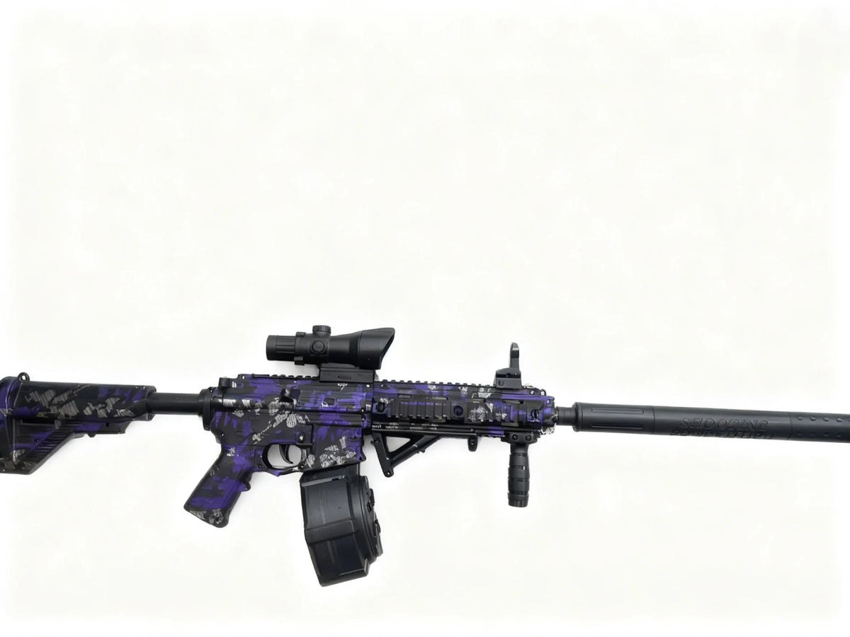 M416 Taktisk Gel Blaster Lila/Svart