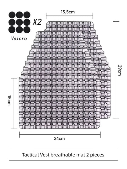 4D Taktisk Väst Kylande Pad Ventilerande Inlägg Svettabsorberande Kudde