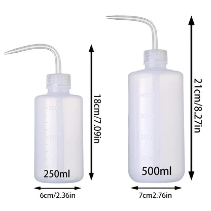 250/500ML Tattoo Diffuser Squeeze Bottle Microblading Supplies Green Soap Wash Clean Lab Non-Spray Bottles Tattoo Accessories