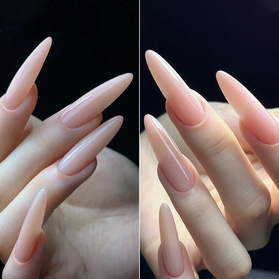 God Girl Nail Polish Gel Nude Pink Glitter Gel Varnish Soak Off UV/LED Gel Polish For Manicure Home Salon DIY