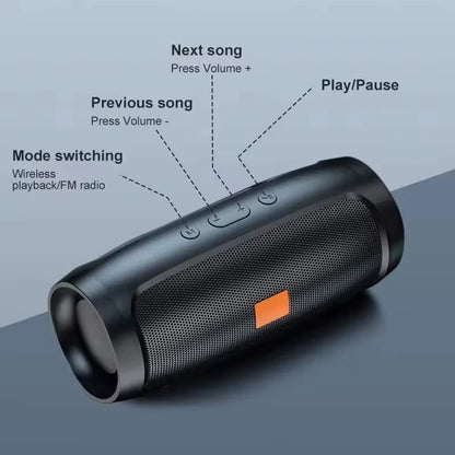 Lenovo Bluetooth 5.4 Portable Wireless Speakers TF USB FM Dual Speaker Stereo Playback Voice Broadcasting Subwoofer Speaker