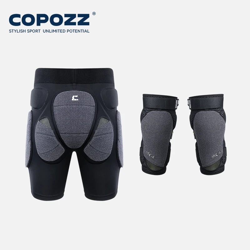 COPOZZ Unisex Skyddsshorts för Sport