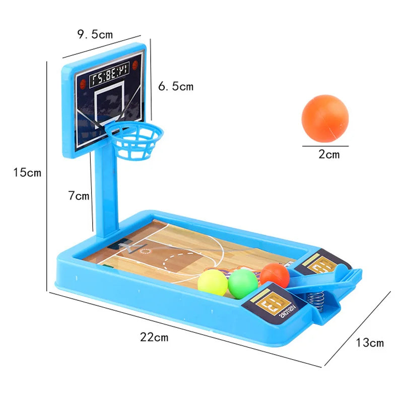 Mini basketspel för bordet – interaktivt skjutspel i kompakt format