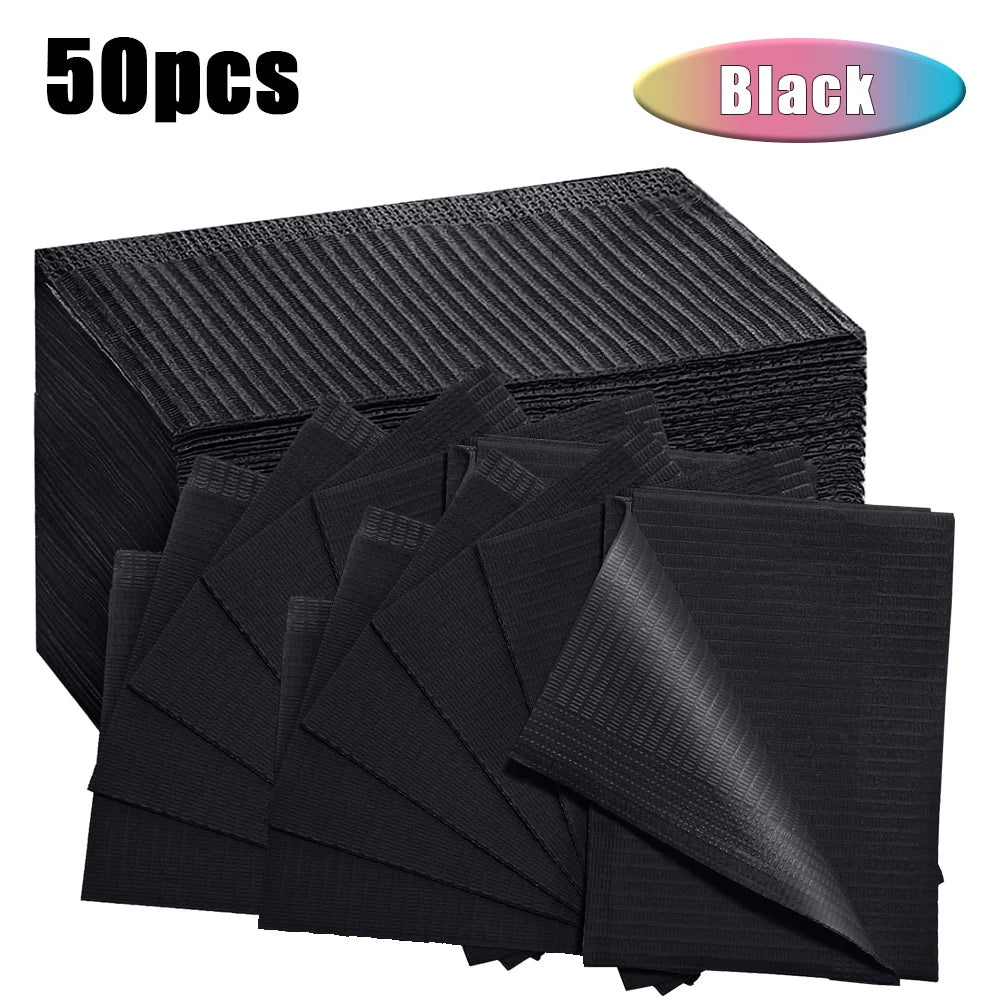 100/50/5pcs Disposable Waterproof Tattoo Clean Pad Wipes Dental Piercing Bibs Waterproof Sheets Paper Tattoo Accessories