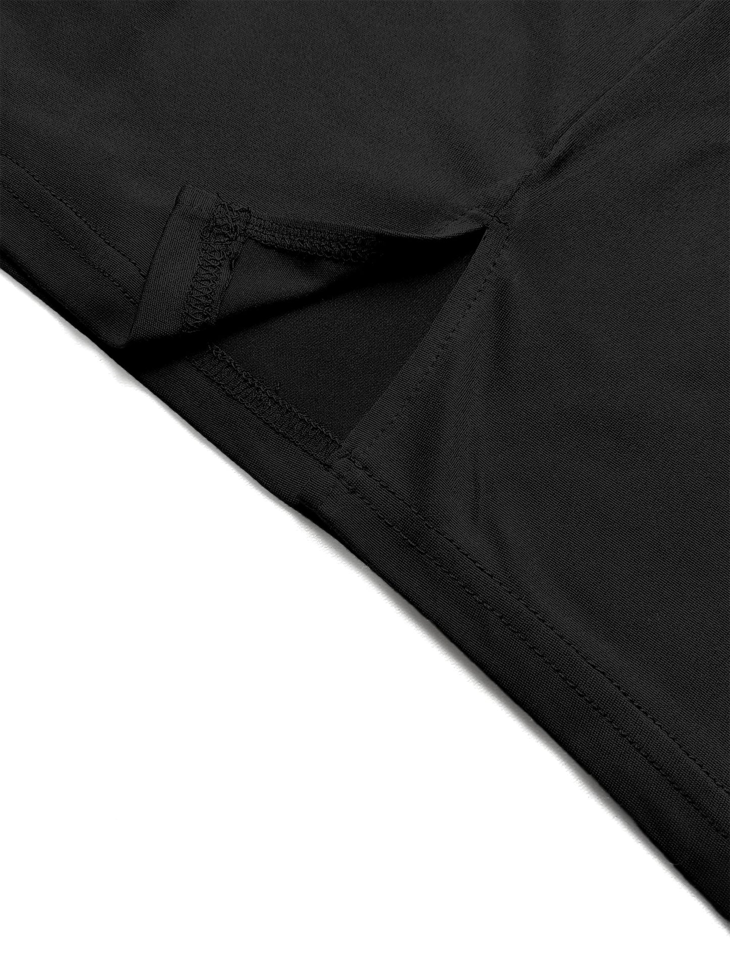 High-Waisted Tight Fit Mini Skirt - Stretchy Soft Fabric, Slim Bodycon Silhouette, Timeless Solid Colors