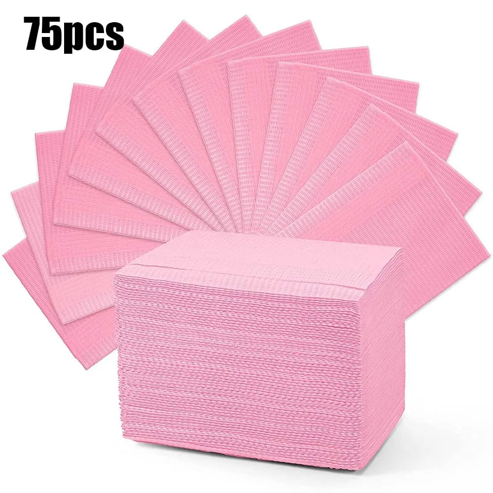 250/125/10pcs Tattoo Clean Pad Disposable Colorful Dental Bibs Tattoo Table Covers Cleaning Wipes Napkin Tattoo Accessories