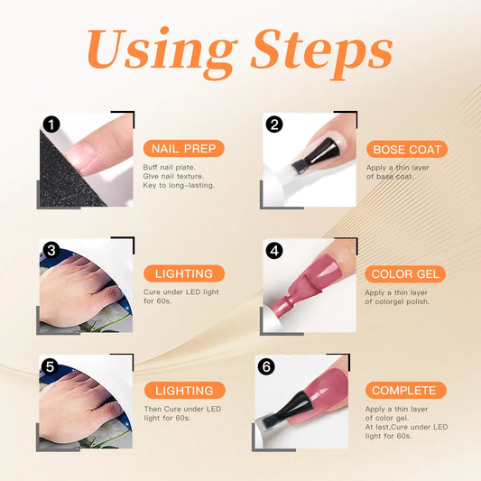 Funktionellt gellack 8 ml