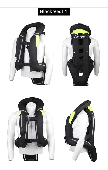 Motorcycle Jacket Motorcycle Air Bag Vest Reflective Motocross Racing Airbag Vest Moto Riding CE Protector Motorcycle Equipment